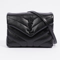 Saint Laurent Toy LouLou Black Calfskin Leather