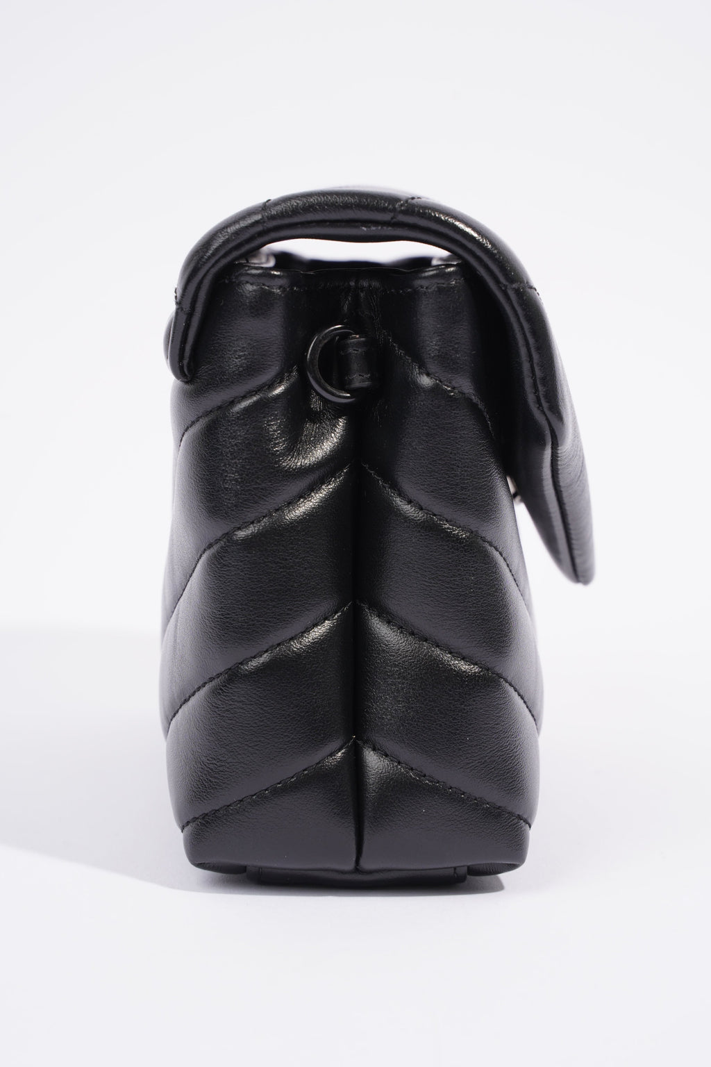 Saint Laurent Toy LouLou Black Calfskin Leather