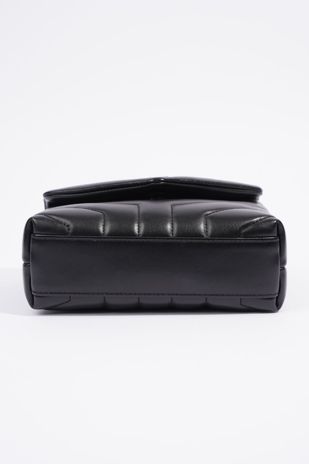 Saint Laurent Toy LouLou Black Calfskin Leather