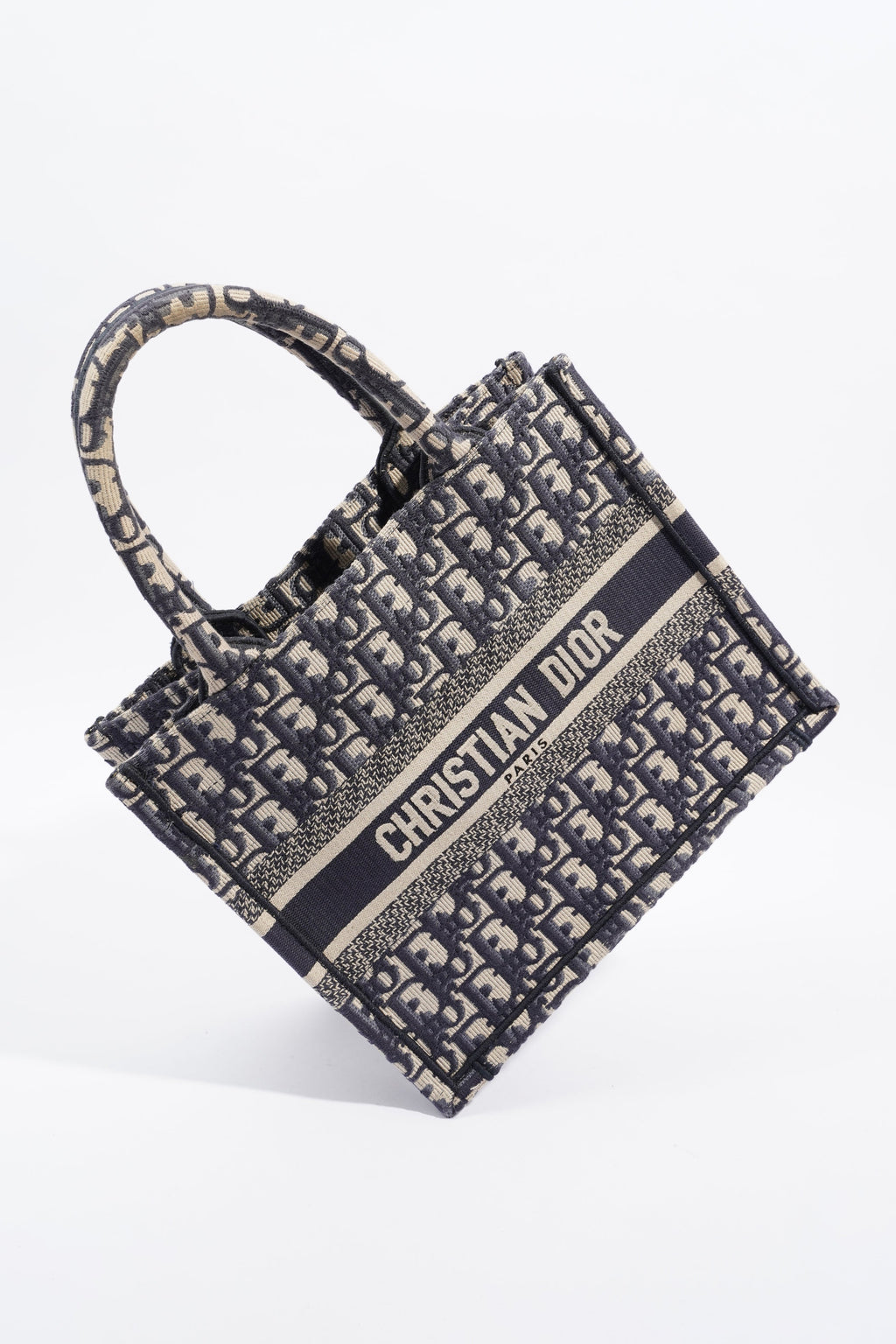 Christian Dior Book Tote Oblique Fabric Small
