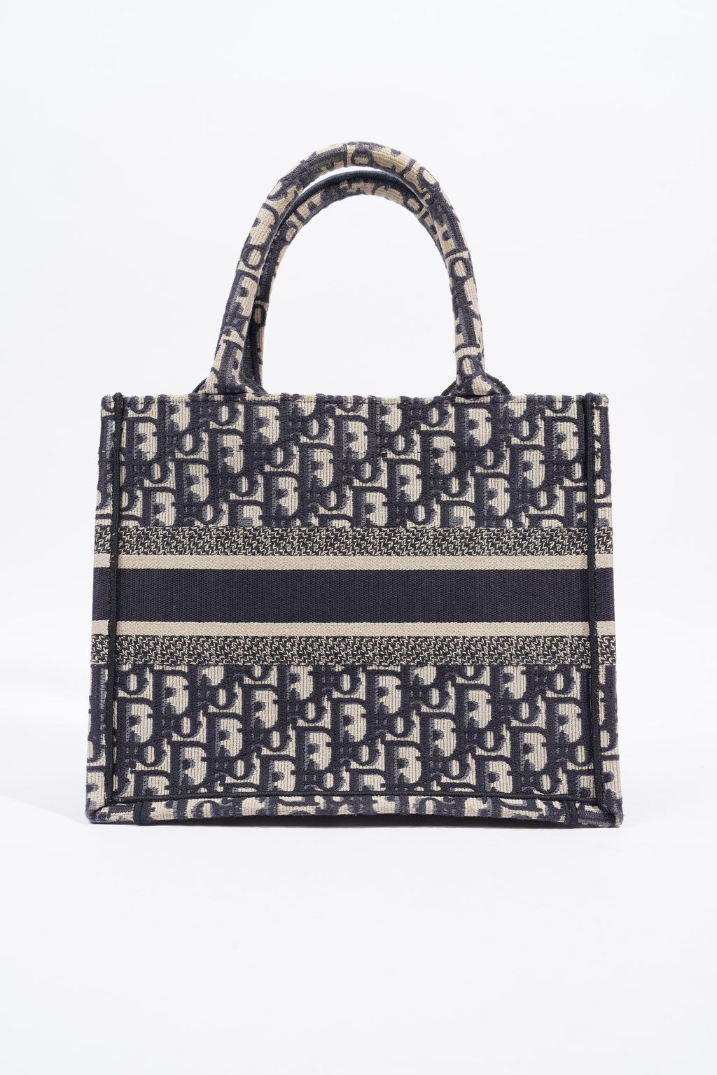 Christian Dior Book Tote Oblique Fabric Small