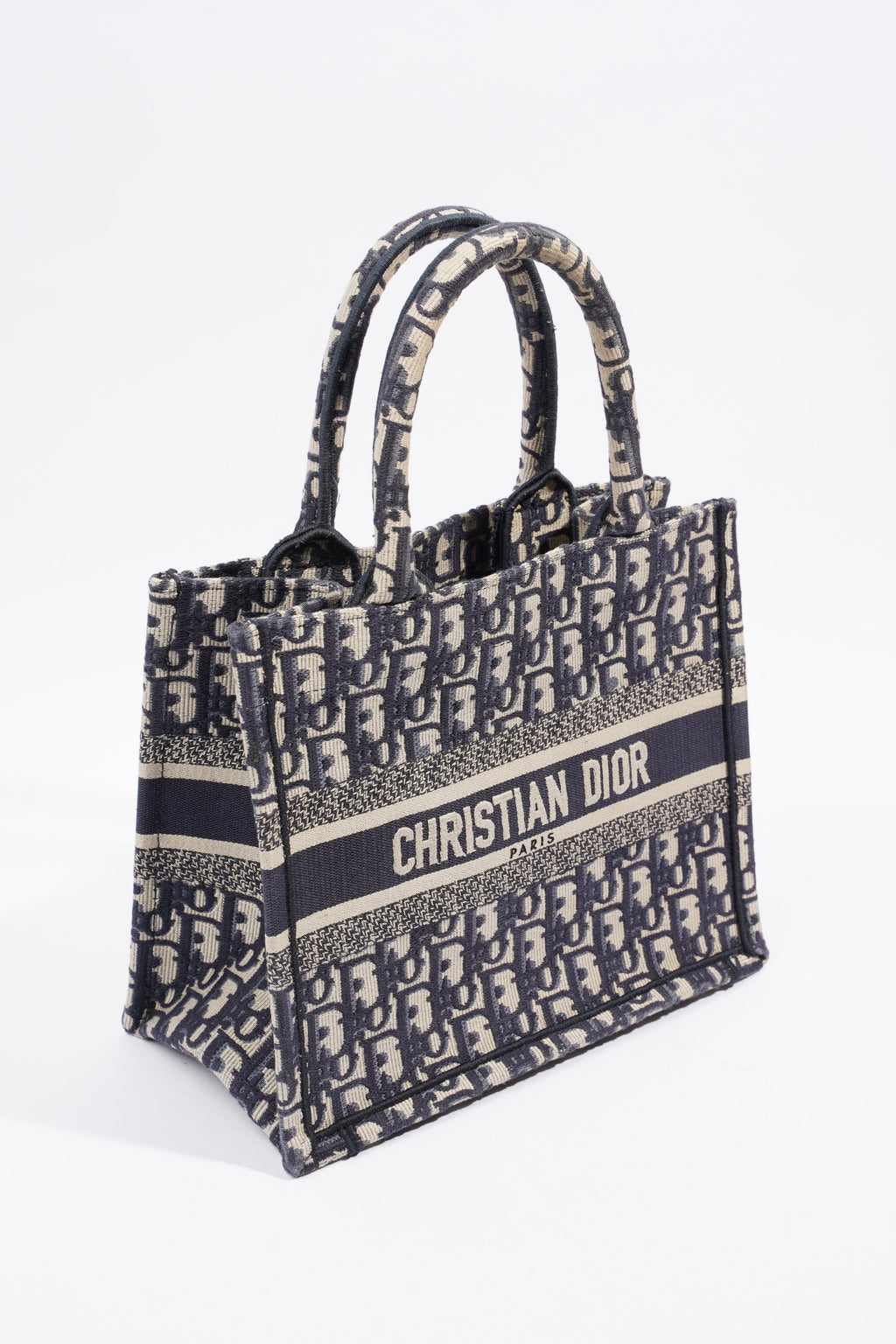 Christian Dior Book Tote Oblique Fabric Small