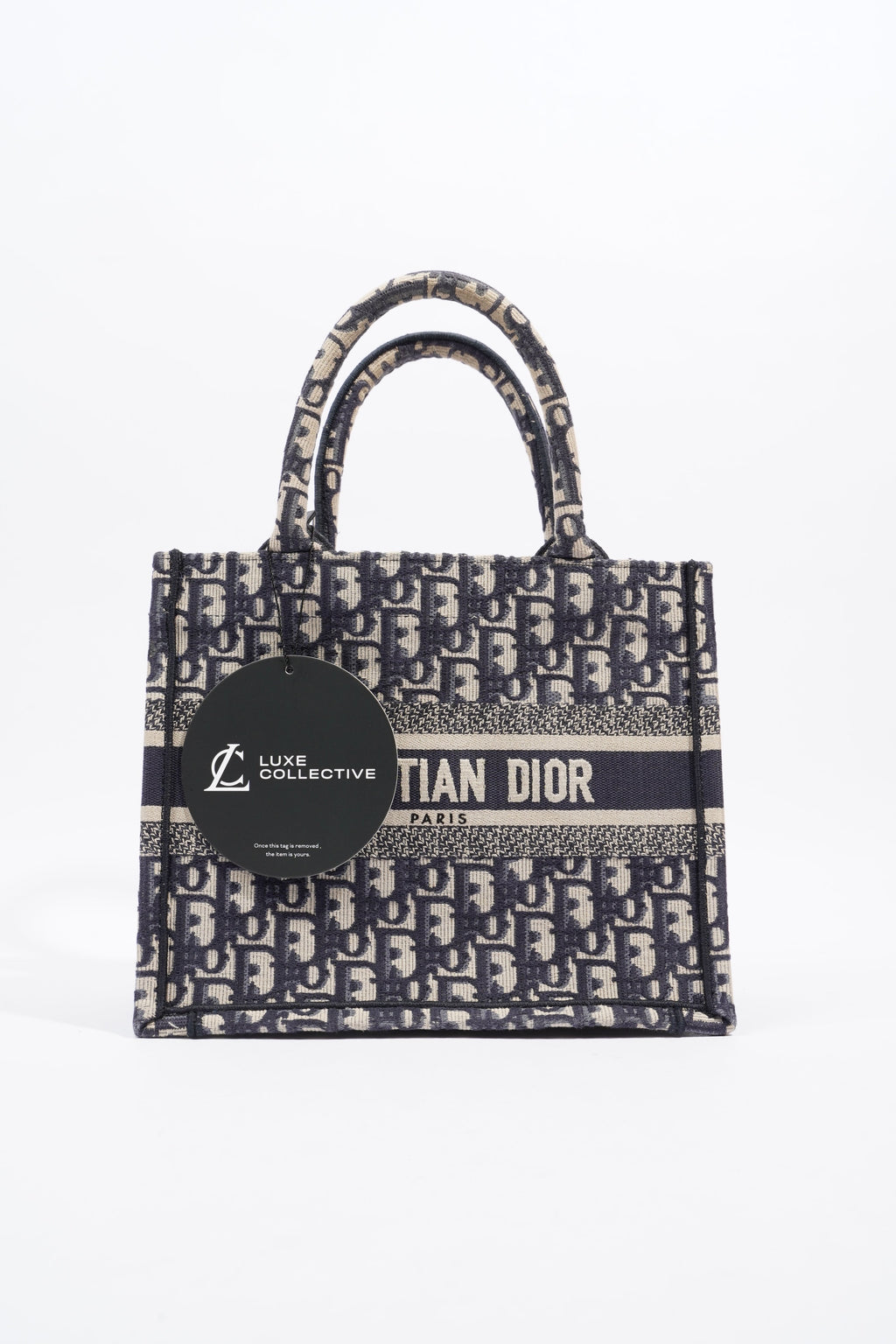 Christian Dior Book Tote Oblique Fabric Small