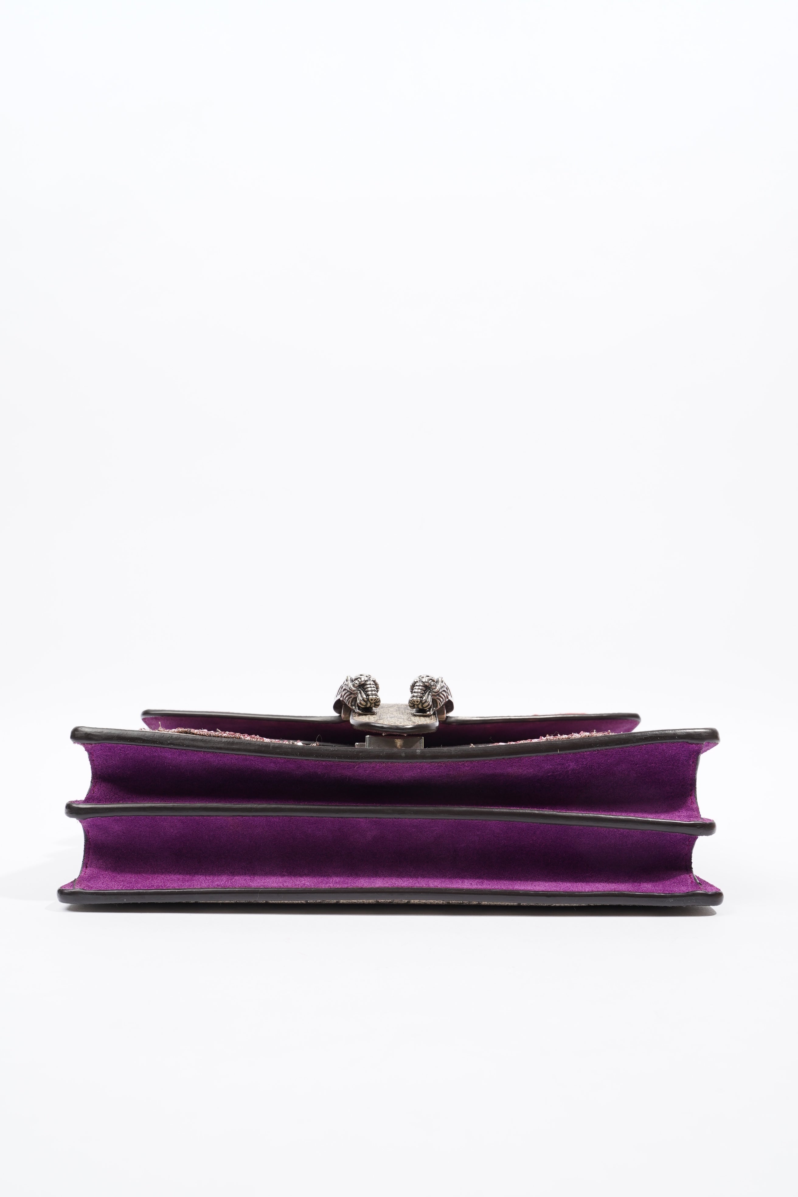 Gucci Dionysus Supreme / Red Coated Canvas Small