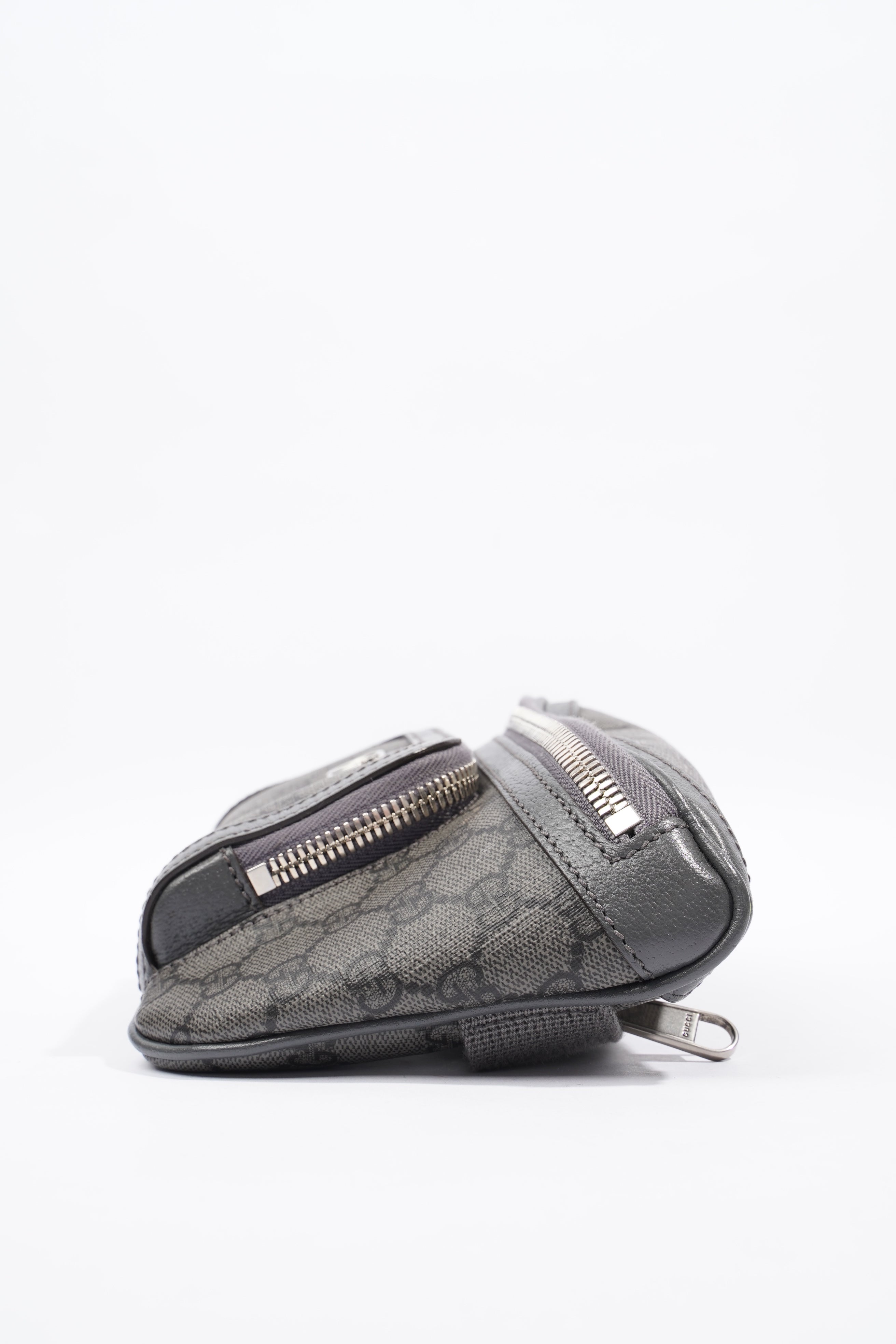 Gucci Ophidia Belt Bag Grey Supreme Coated Canvas