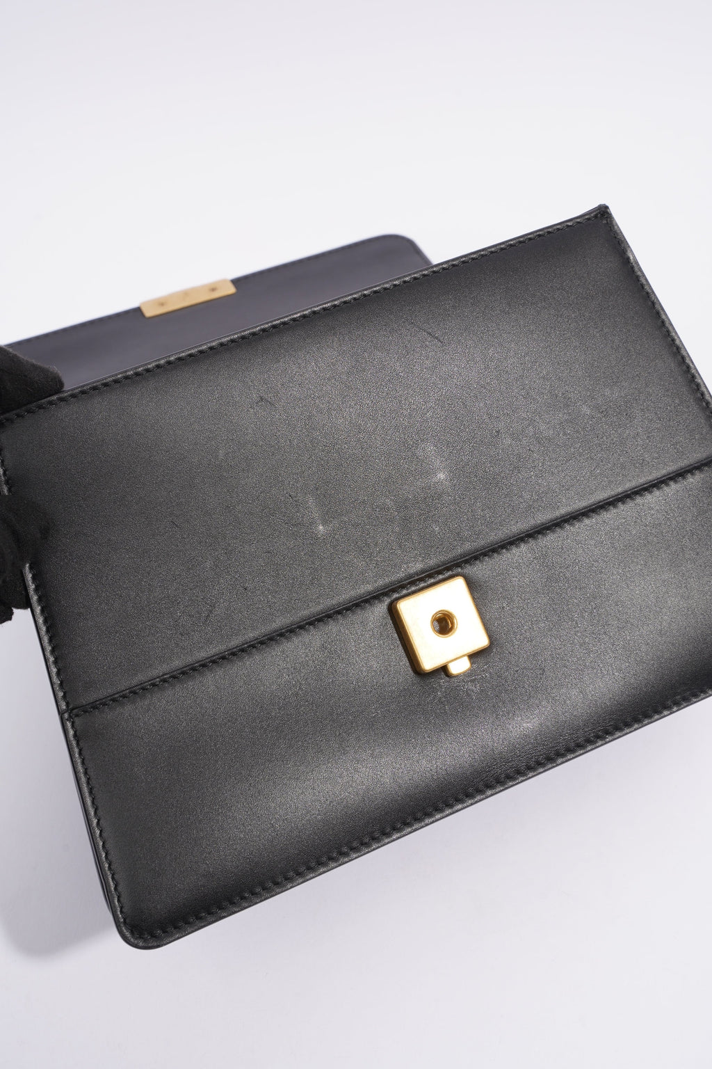 Gucci Queen Margaret Top Handle Black Leather