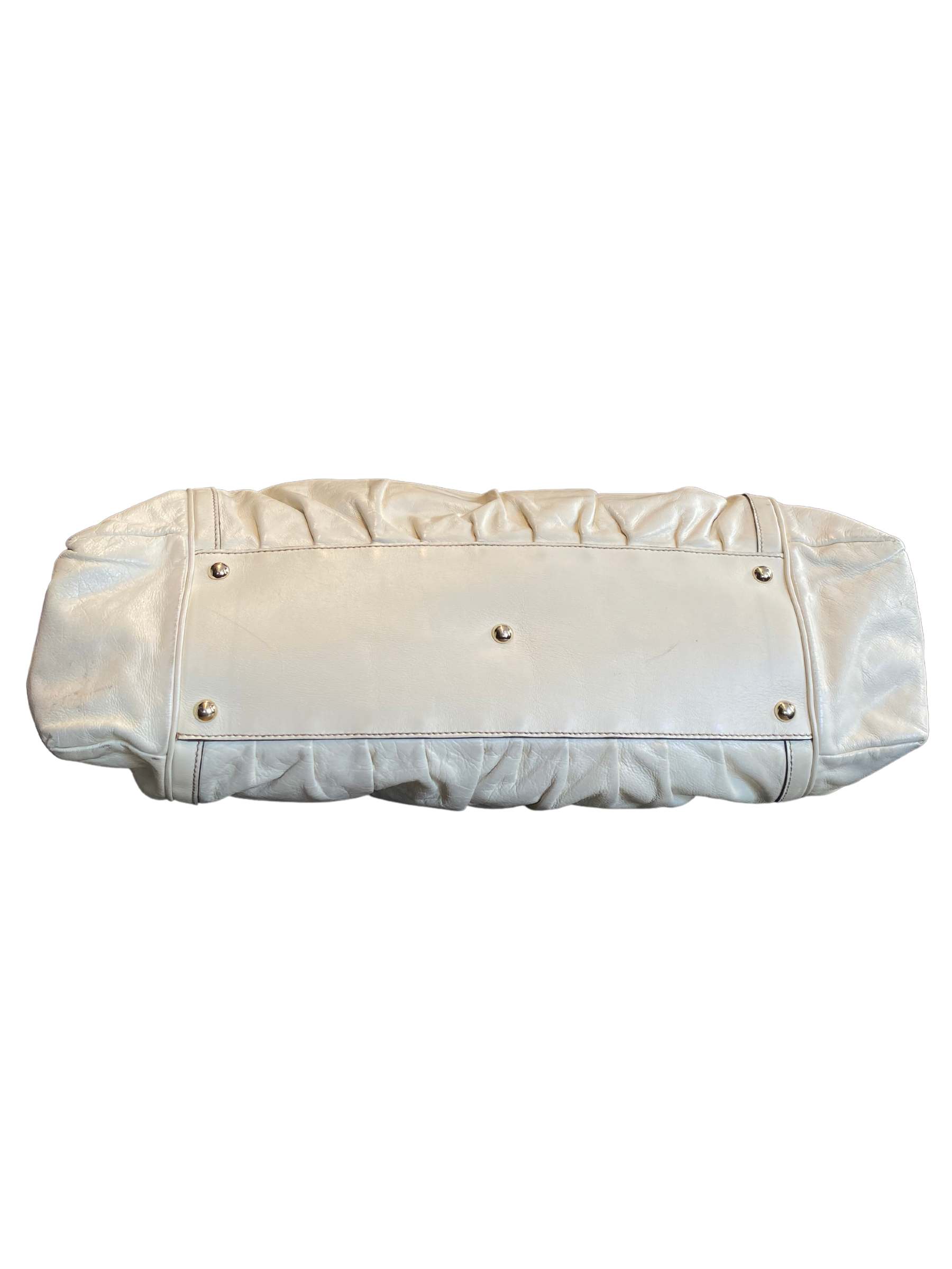 Gucci Leather Bamboo Bag