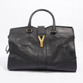 Saint Laurent Cabas Chyc Black Leather