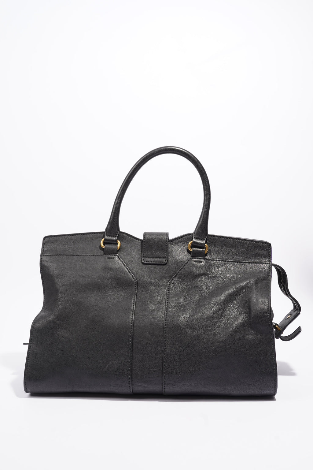Saint Laurent Cabas Chyc Black Leather
