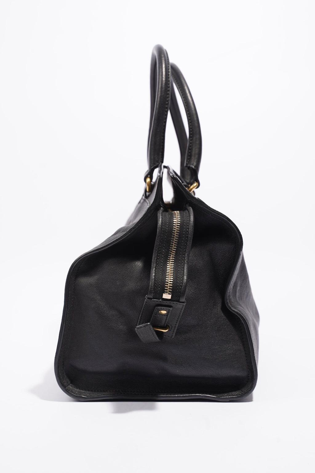 Saint Laurent Cabas Chyc Black Leather