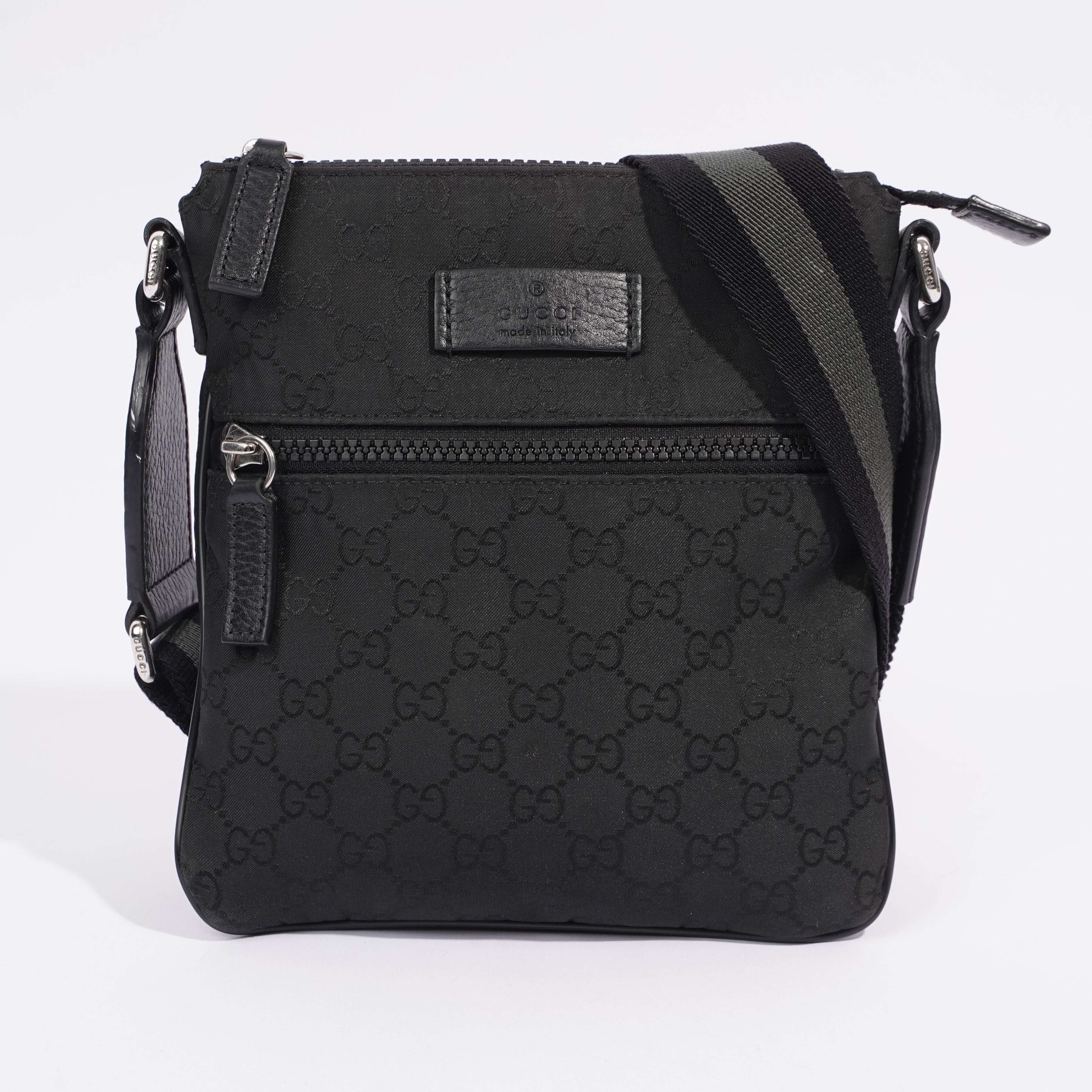 Gucci Messenger Black Canvas
