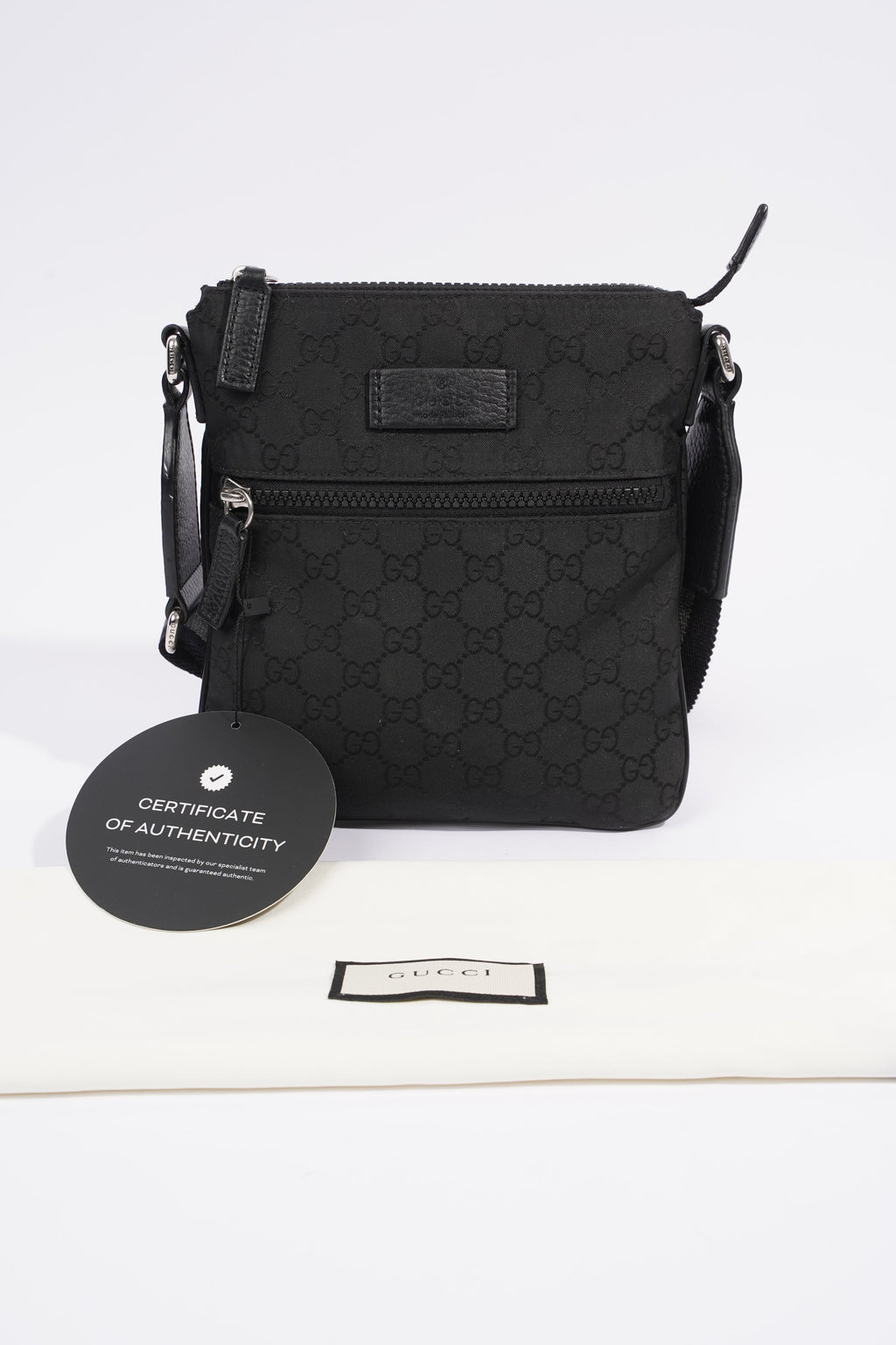 Gucci Messenger Black Canvas