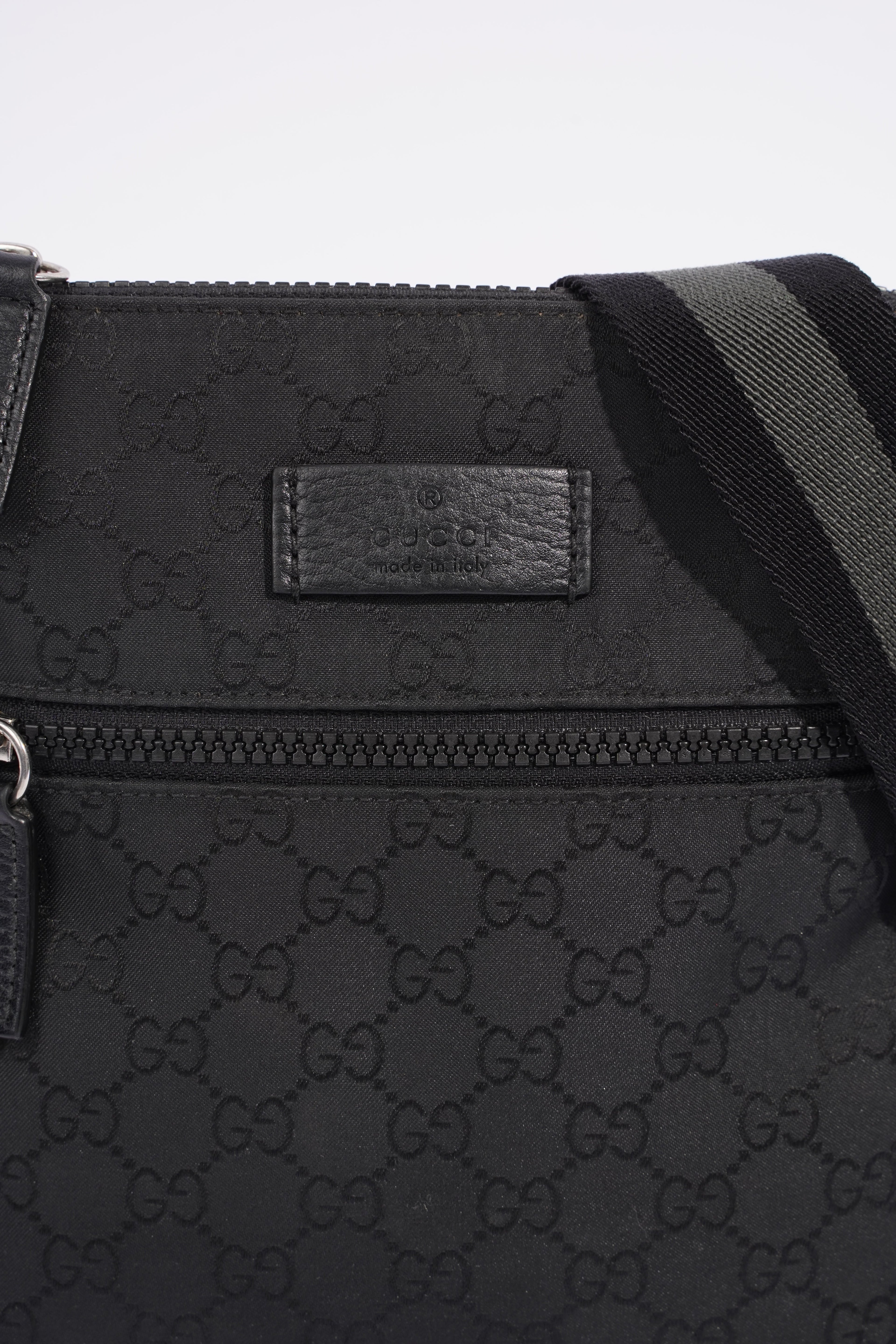 Gucci Messenger Black Canvas