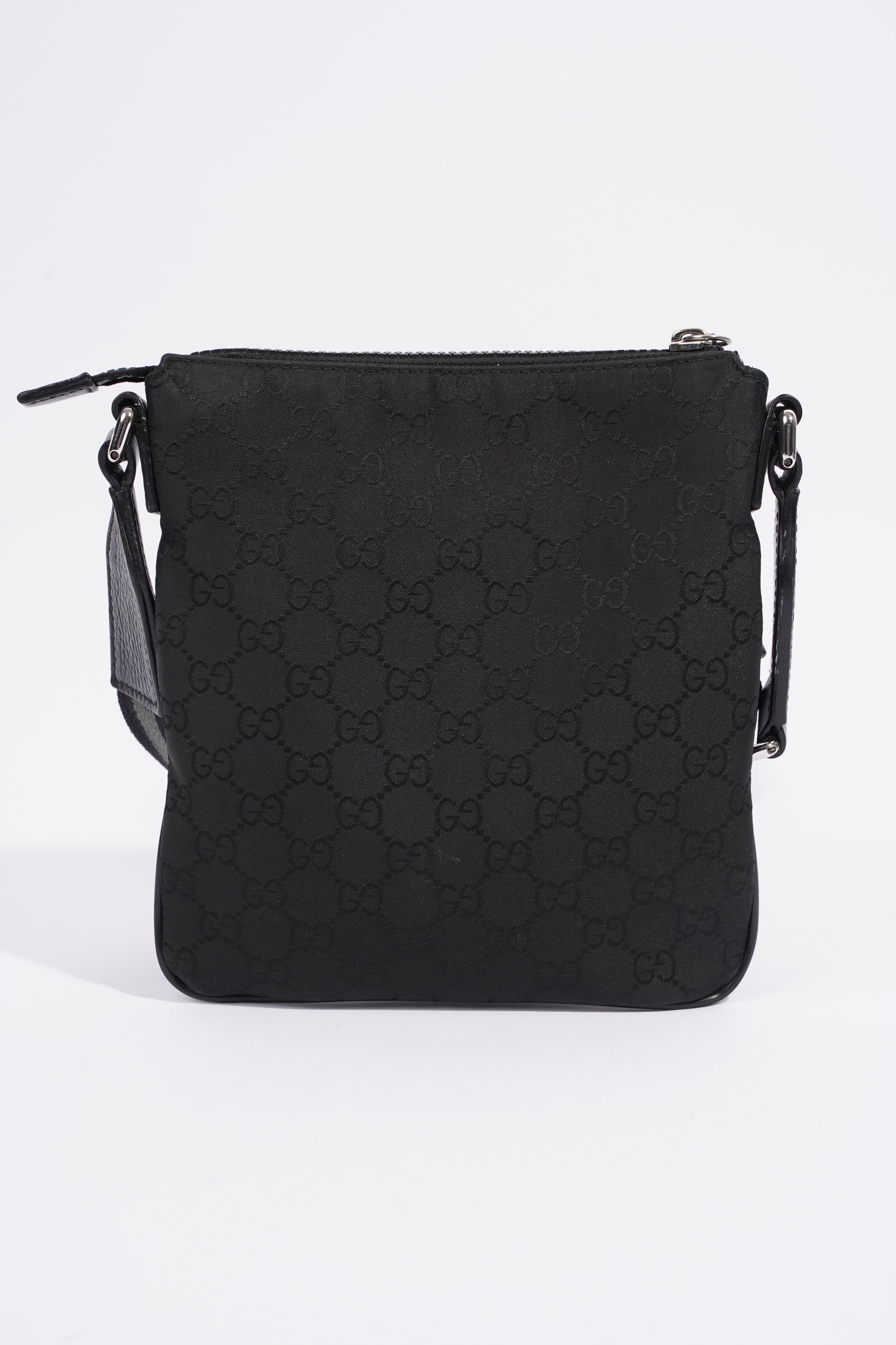 Gucci Messenger Black Canvas