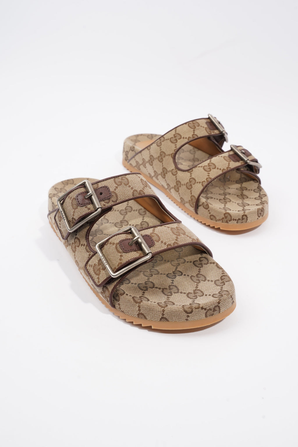 Gucci GG Supreme Monogram Beige Monogram / Brown Canvas EU 41 UK 7