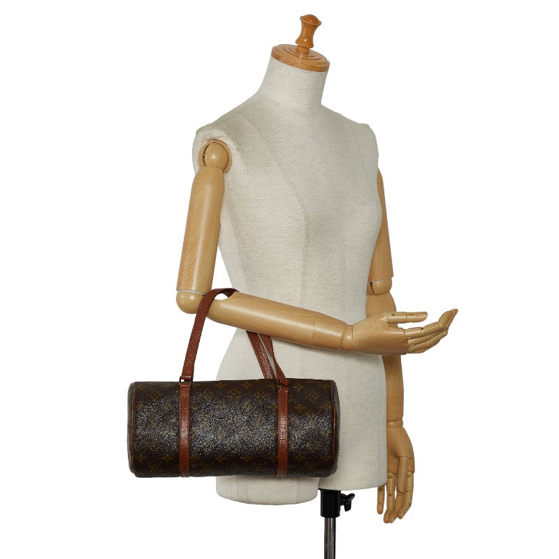 Louis Vuitton Monogram M51365 Shoulder Bag PVC/Leather Brown