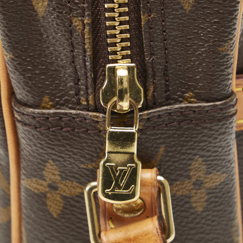 Louis Vuitton Monogram Trocadero 27 Slipper Shoulder Bag M51274 Brown PVC Leather  Louis Vuitton