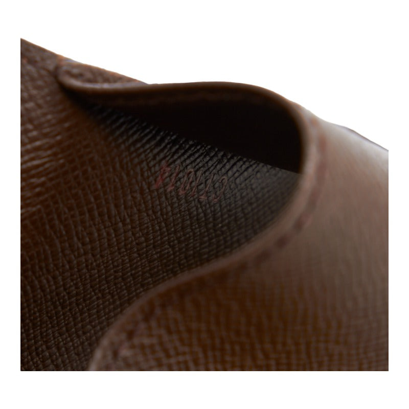 Louis Vuitton Louis Vuitton Damière N62630 Keycase PVC/Leather Brown