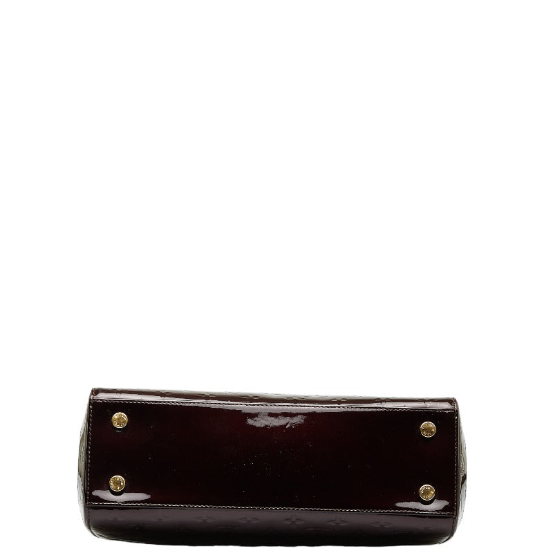 Louis Vuitton Monogram Verney Blair MM Handbag M91690 Rouge Forest Wine Red Patent Leather  Louis Vuitton