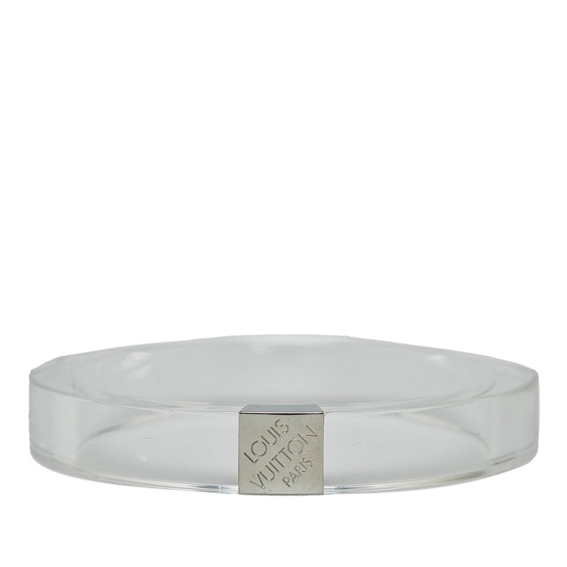 Louis Vuitton Nightcrawler Bangle PM Bangle Bracelet M92200 Clear Silver Acrylic Metal  Louis Vuitton
