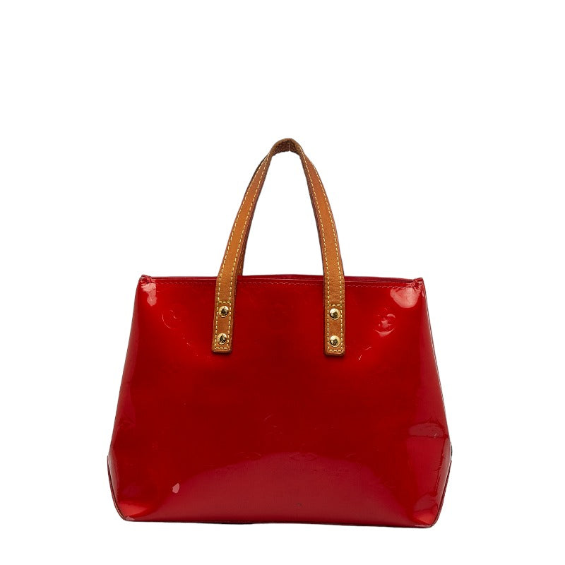 Louis Vuitton Monogram Verney Reed PM Handbag M91088 Rouge Red PVC Leather  Louis Vuitton