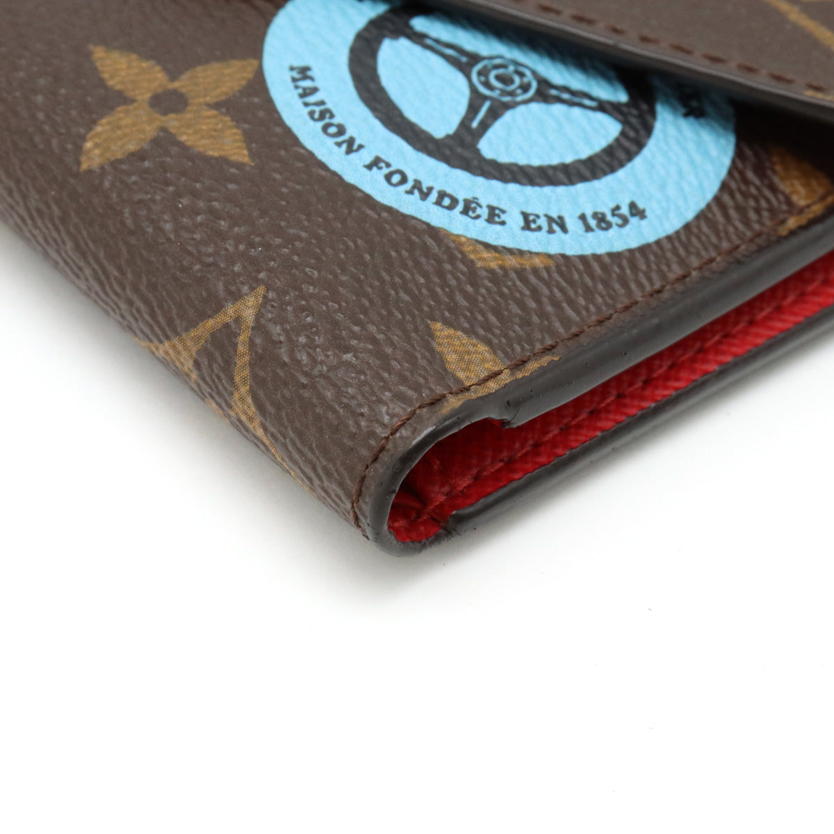 Louis Vuitton Monogram Portfolio Victoria Three Folded Wallet Three Folded Two Colors Jesse World Tour M62151