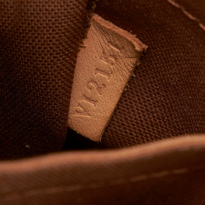 Louis Vuitton Monograms M40143 Handbag PVC/Leather Brown