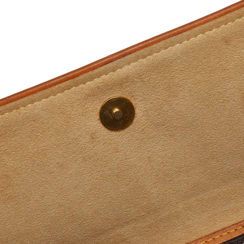 Louis Vuitton Monogram  Twin GM Sliding Shoulder Bag M51852 Brown PVC Leather  Louis Vuitton