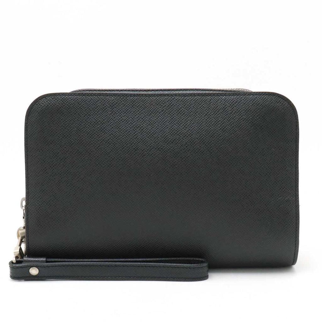LOUIS VUITTON Louis Vuitton Tiger Bicycle Second Bag Cracks Bag Black Black Without Beta M30182