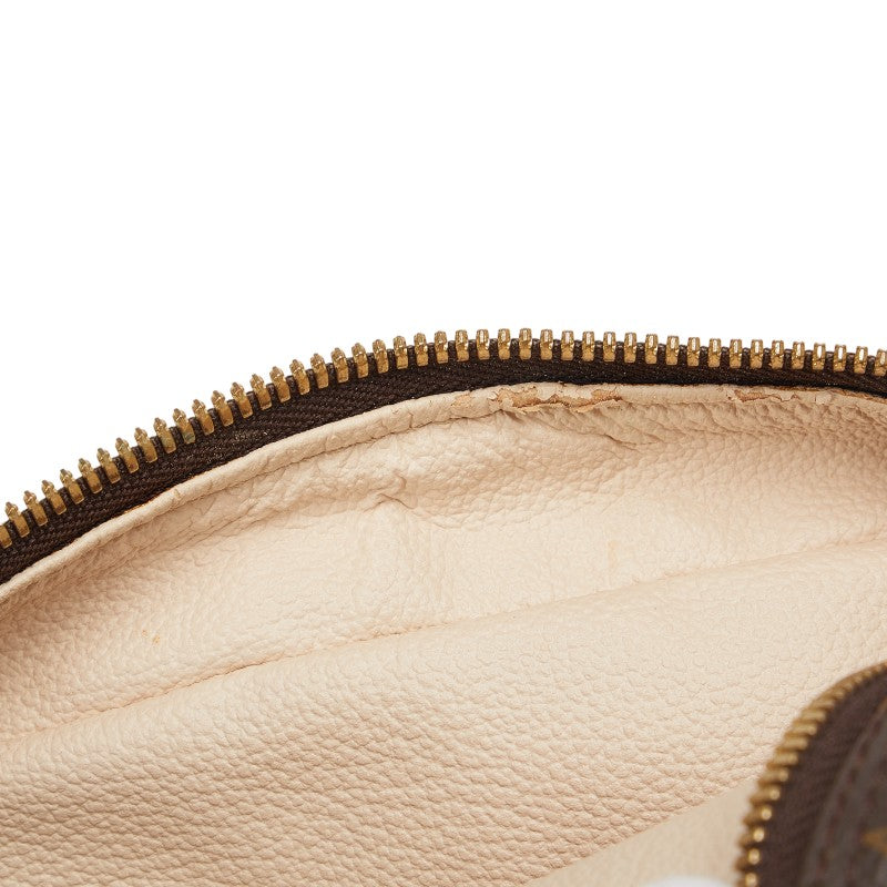 Louis Vuitton Monogram M47500 Handbag PVC/Leather Brown