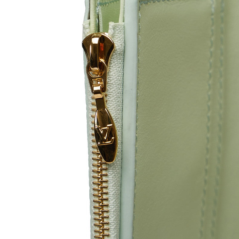Louis Vuitton Portfolio Capsine XS Summer Star Dust Double Folded Wallet Compact Wallet M81528 Green Leather  Louis Vuitton