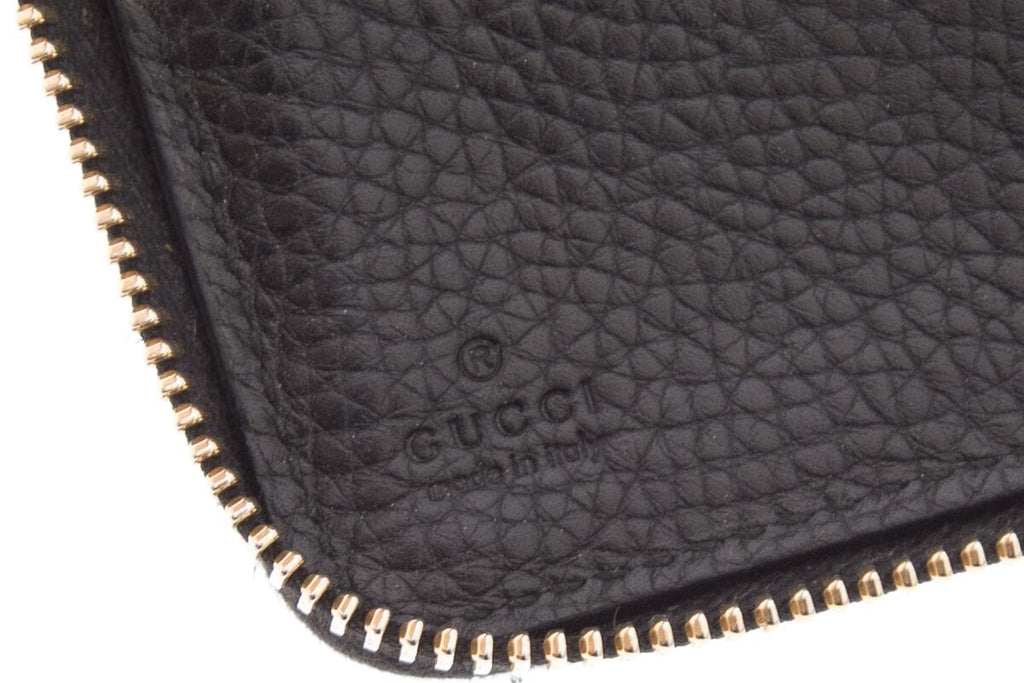 Gucci Black Leather Soho Wallet