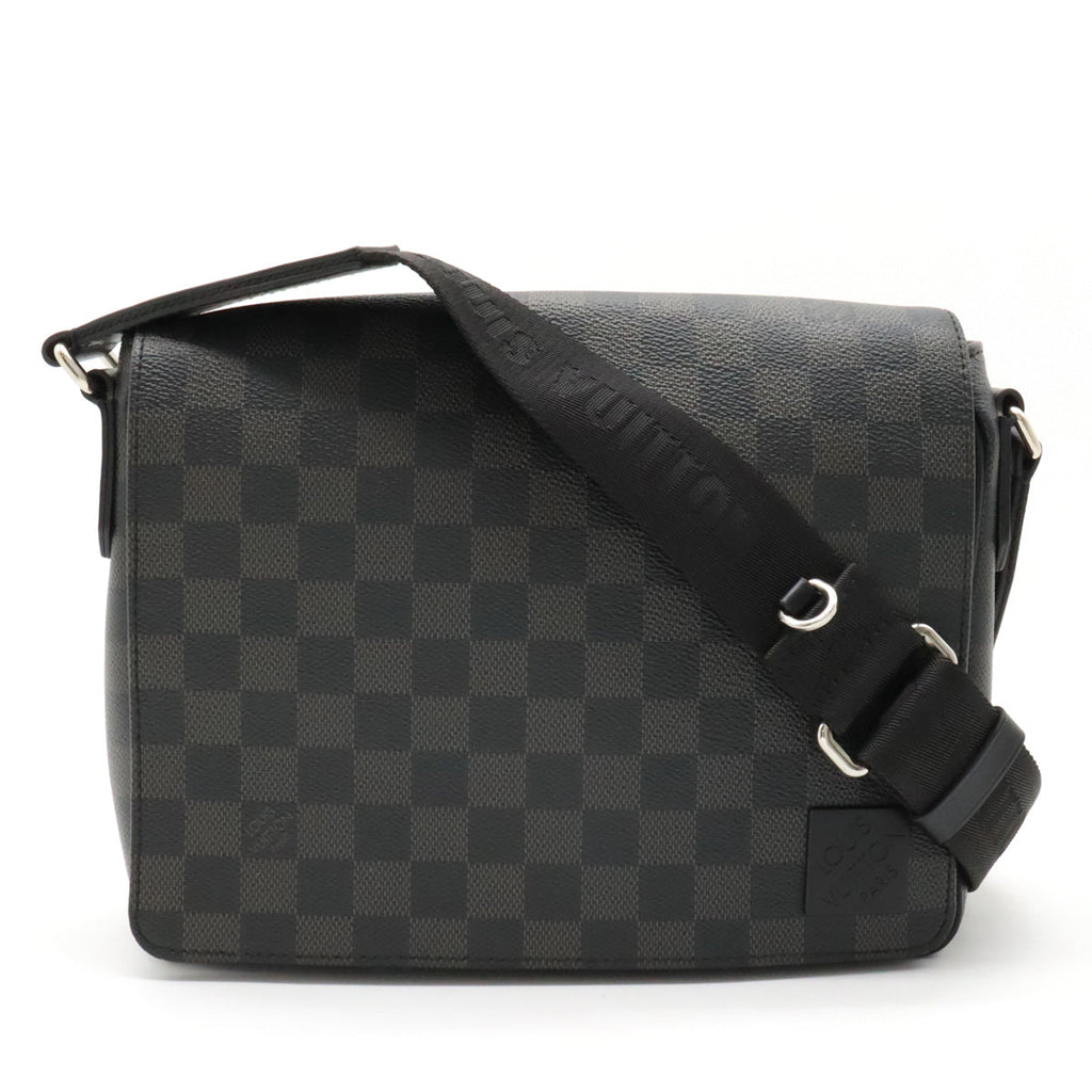 LOUIS VUITTON Louis Vuitton Damiegraphit District PM NV3 Shoulder Bag Messenger Bag Slipper N42710