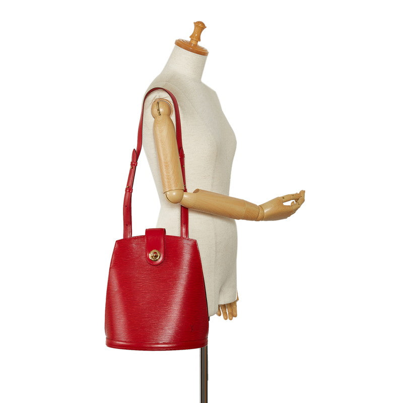 Louis Vuitton Epic Clooney Shoulder Bag M52257 Castilian Red Leather  Louis Vuitton