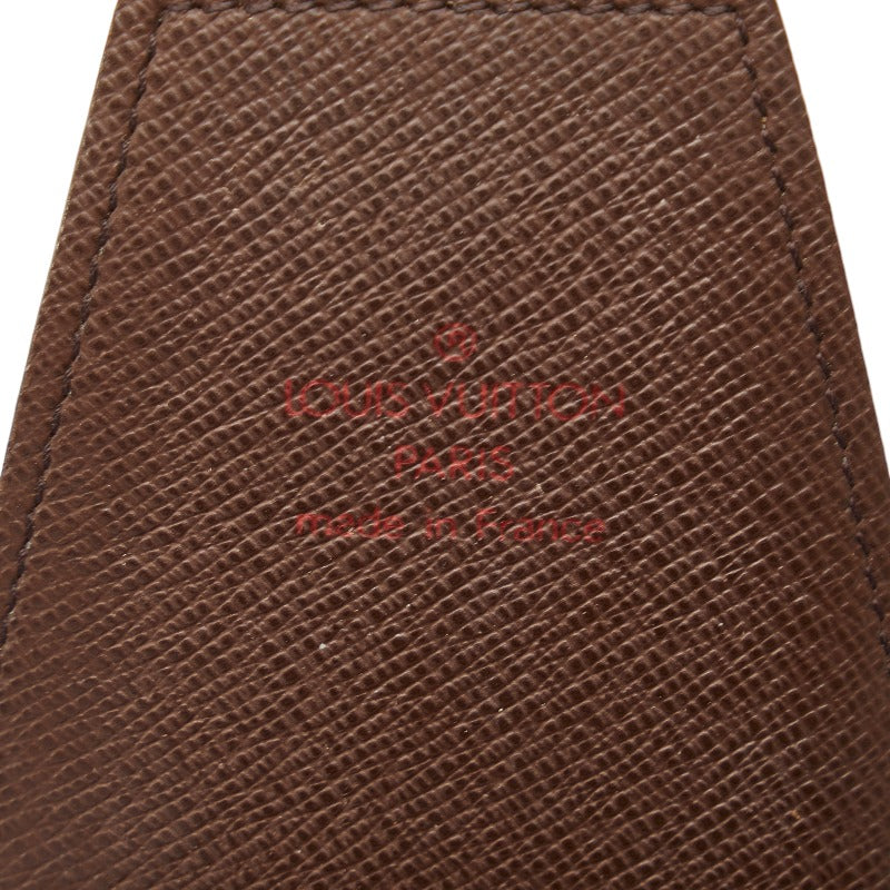 Louis Vuitton Louis Vuitton Damière N63024 Cigarette Case PVC/Leather Brown