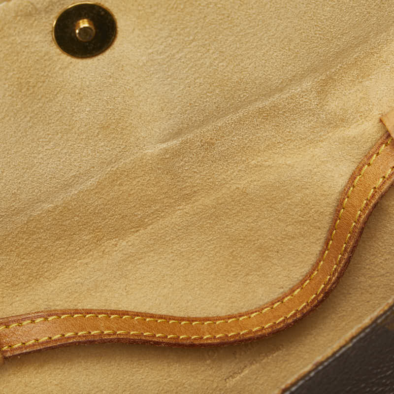 Louis Vuitton Monogram  Twin PM Shoulder Bag M51854 Brown PVC Leather  Louis Vuitton