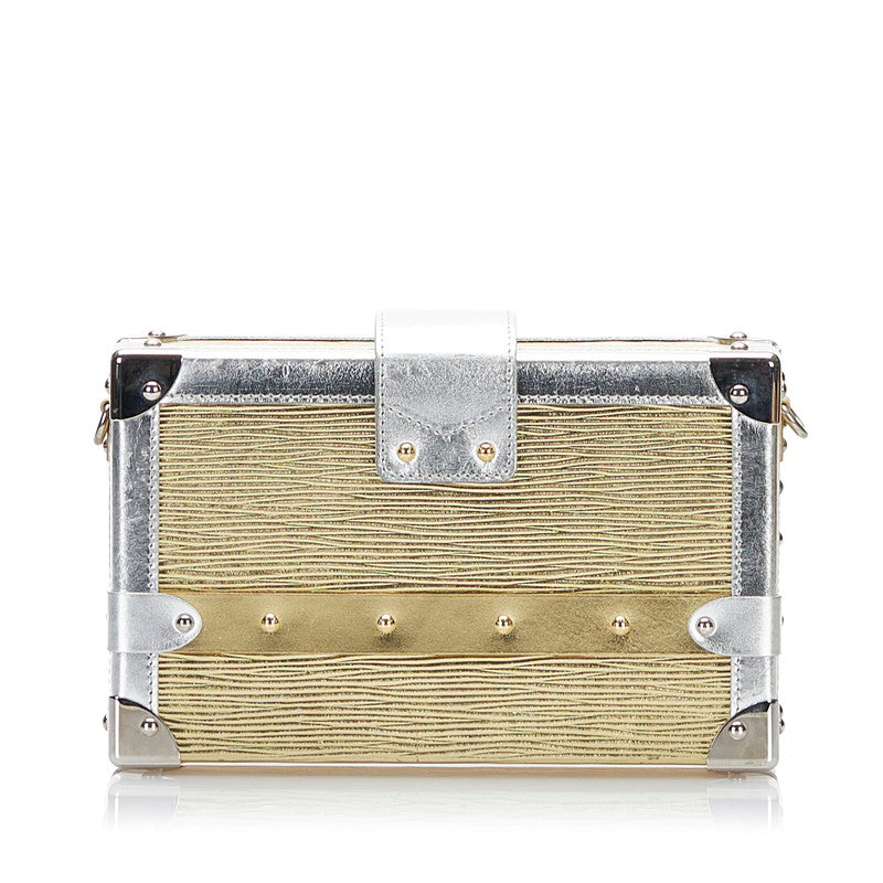 Louis Vuitton Louis Vuitton Epic M54652 Shoulder Bag Leather Gold Silver