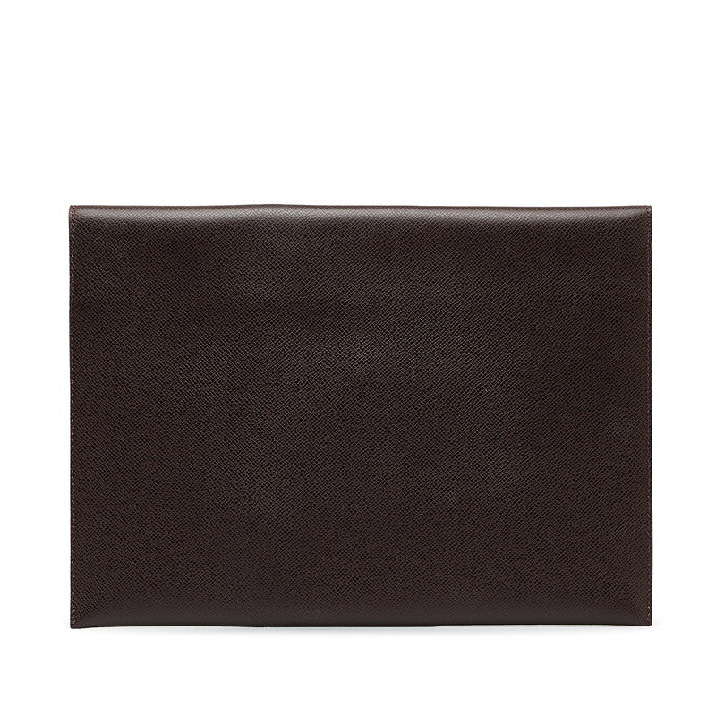 Louis Vuitton Tiger Documentary Case  M99087 Acai Berry Leather  Louis Vuitton