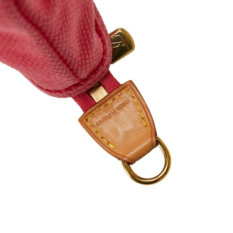 Louis Vuitton Antigua ette Plate PM Porchette M40068 Rose Pink Canvas Leather  Louis Vuitton