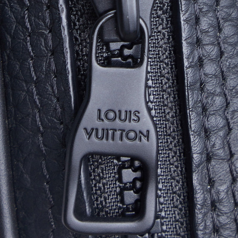 Louis Vuitton Monogram Trion Utility Side Bag Body Bag 2WAY M53298 Noir Black Leather Men Louis Vuitton