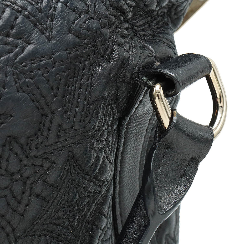 Louis Vuitton Monogram Antique Ixia MM  Bag 2WAY Shoulder Bag Shoulder Bag Noir Black M94204