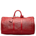 Louis Vuitton Louis Vuitton M42957 Boston Bag Leather Castilian Red