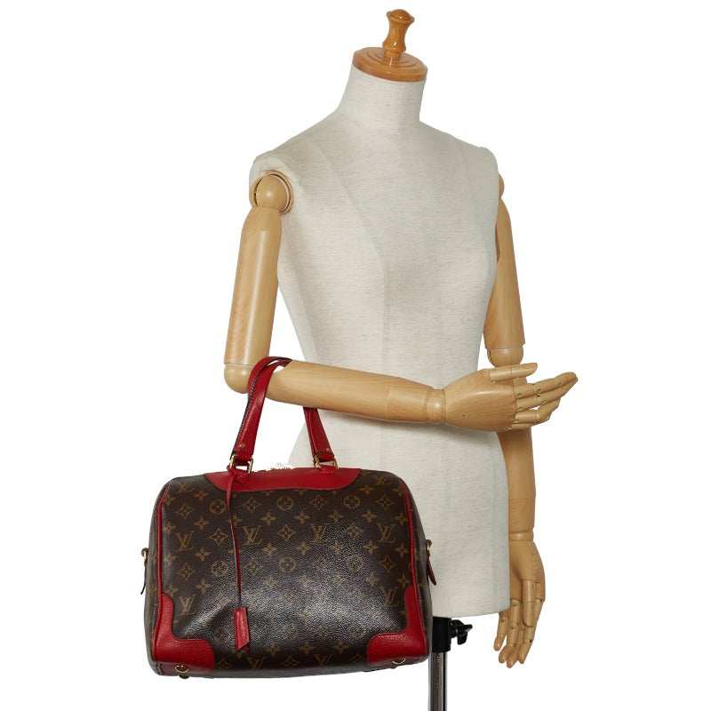 Louis Vuitton Monogram Letty - RPM Handbag M50057 Coccolico Red Brown PVC Leather  Louis Vuitton