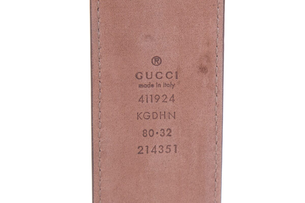 Gucci GG Monogram Belt  SZ 80/32