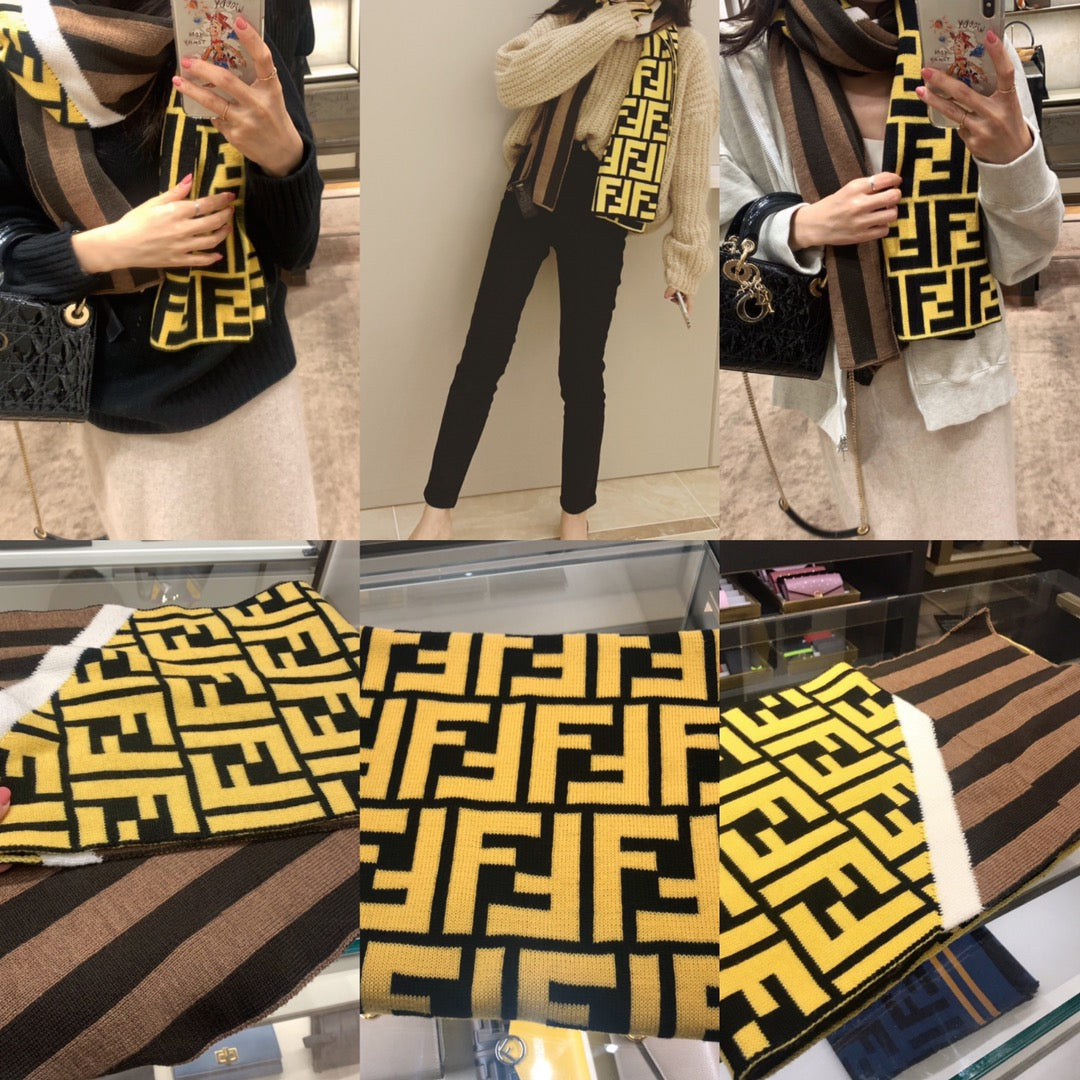 Luxury Fendi  Scarf 008