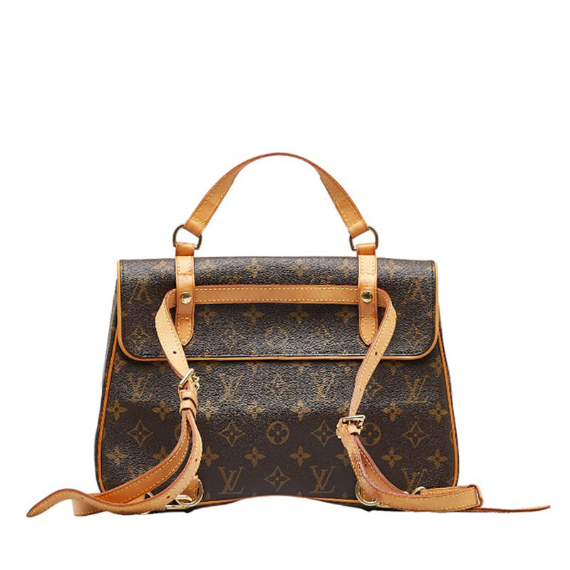 Louis Vuitton Monogram M51158  Daypack PVC/Leather Brown