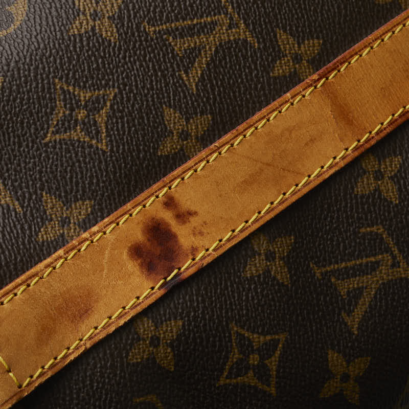 Louis Vuitton Monogram Keepall Bandouliere 45 Boston Bag M41418 Brown