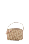 Christian Dior Beige Small Leather Trotter Mini Shoulder  Bag