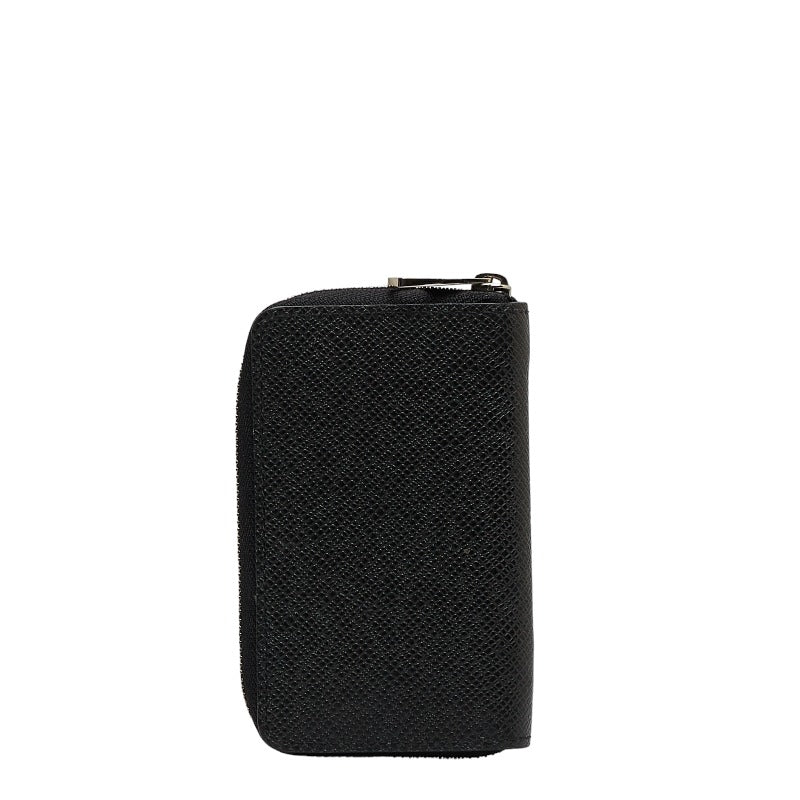 Louis Vuitton Tiger Zippe Coinpace Coincase Round Fassner M30511 Noir Black Leather Men Louis Vuitton