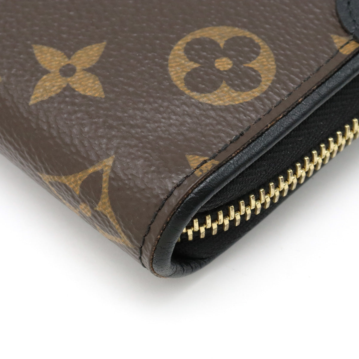 Louis Vuitton Louis Vuitton Monogram Jeep Wallet Retiro Round Fassner Long Wallet Noir Black M61855